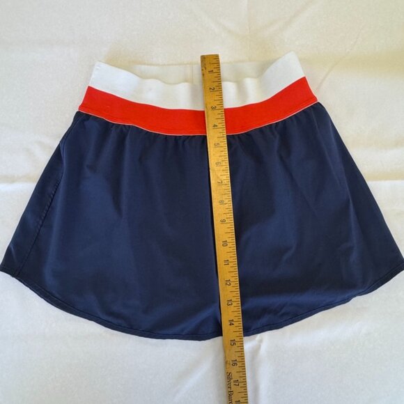 Beach Riot Coast Tennis Skirt Navy Size S - Picture 11 of 11